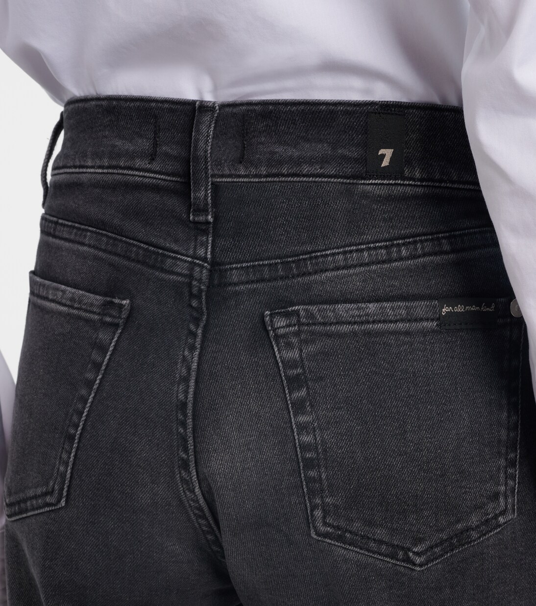 Lotta 하이라이즈 와이드 진 | 7 For All Mankind