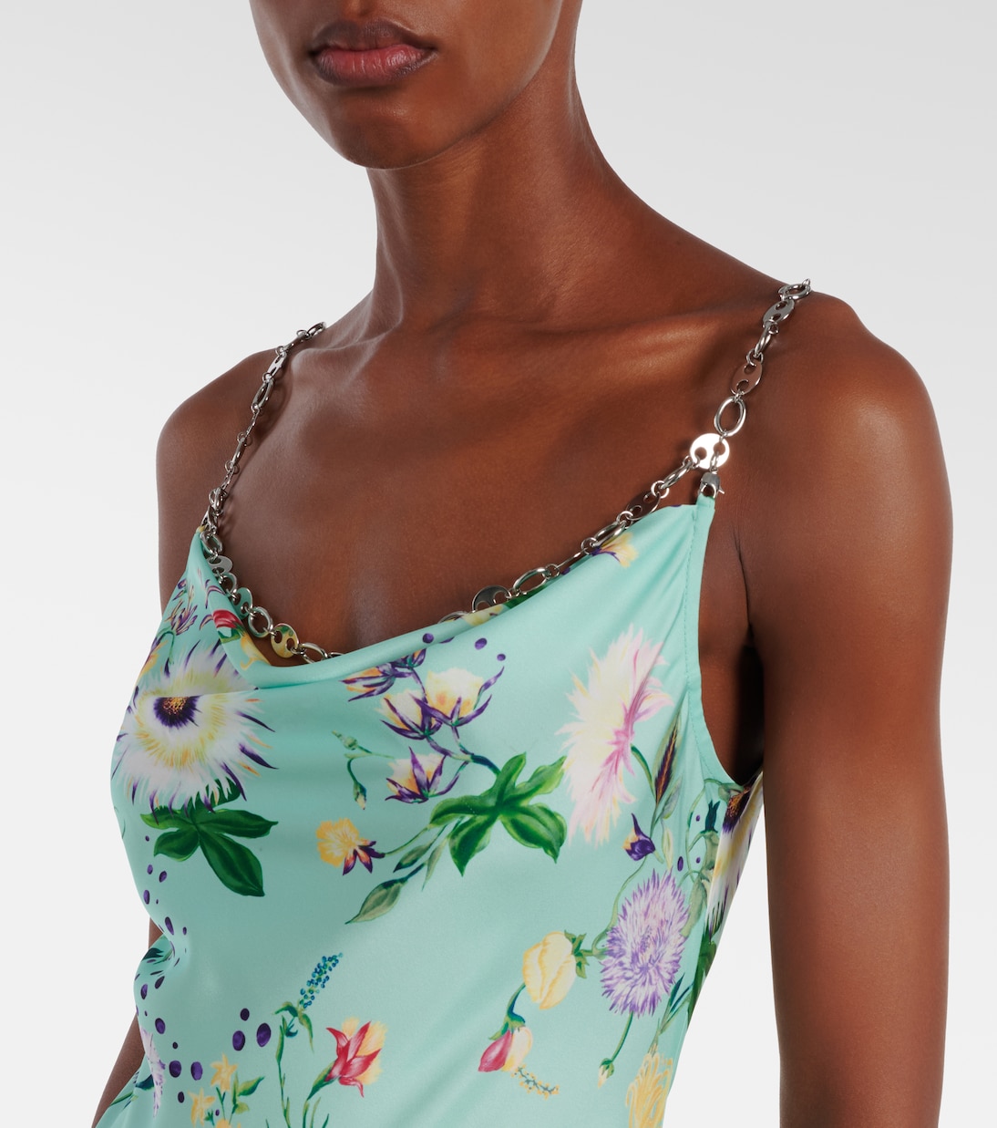 Bedrucktes Maxikleid | Rabanne