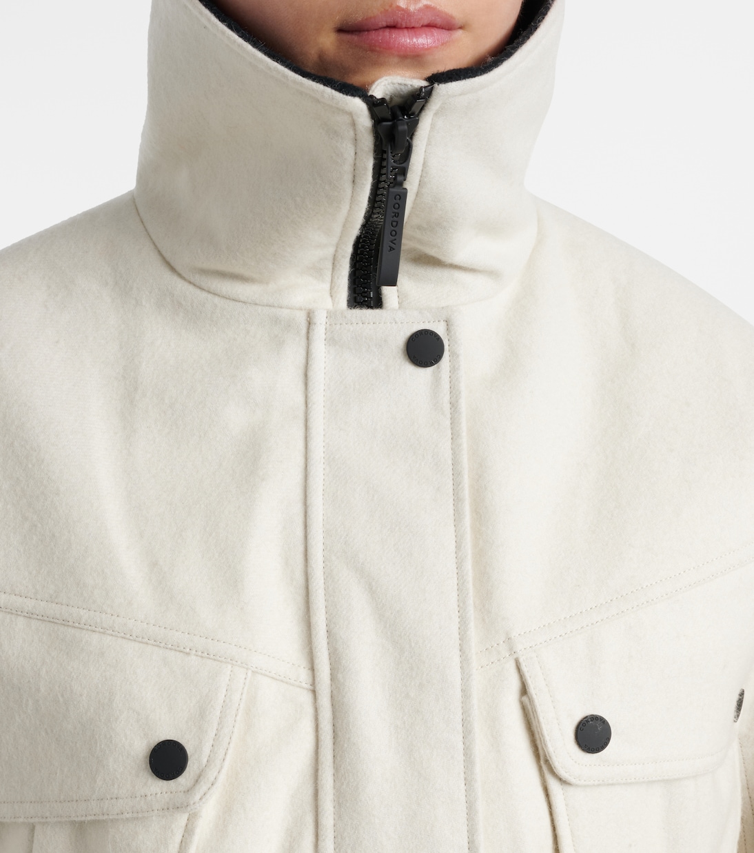 Telluride wool-blend ski suit | Cordova