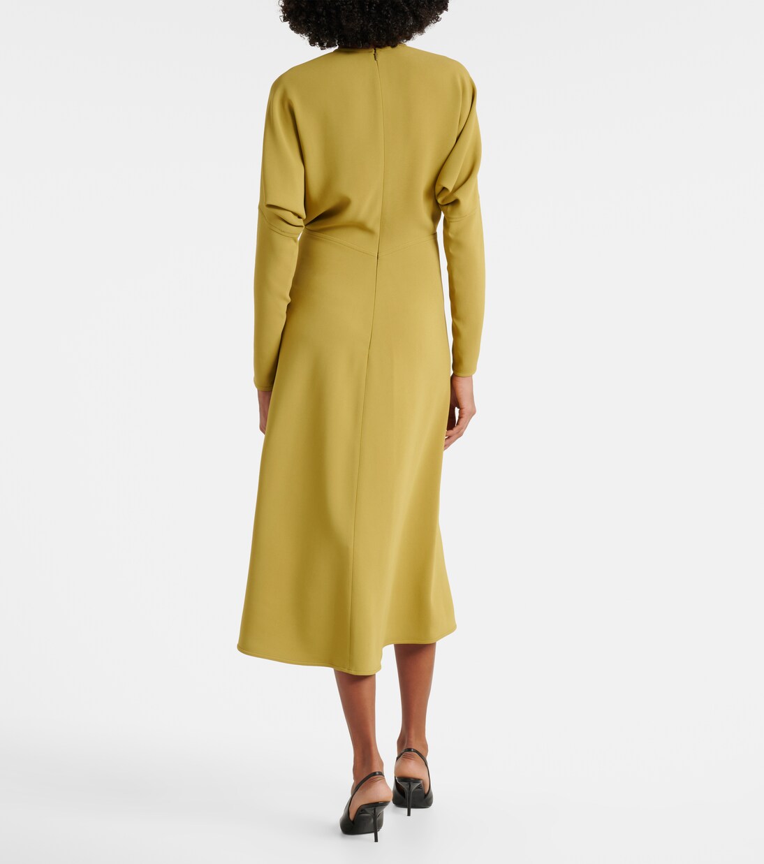 Dolman cady midi dress | Victoria Beckham