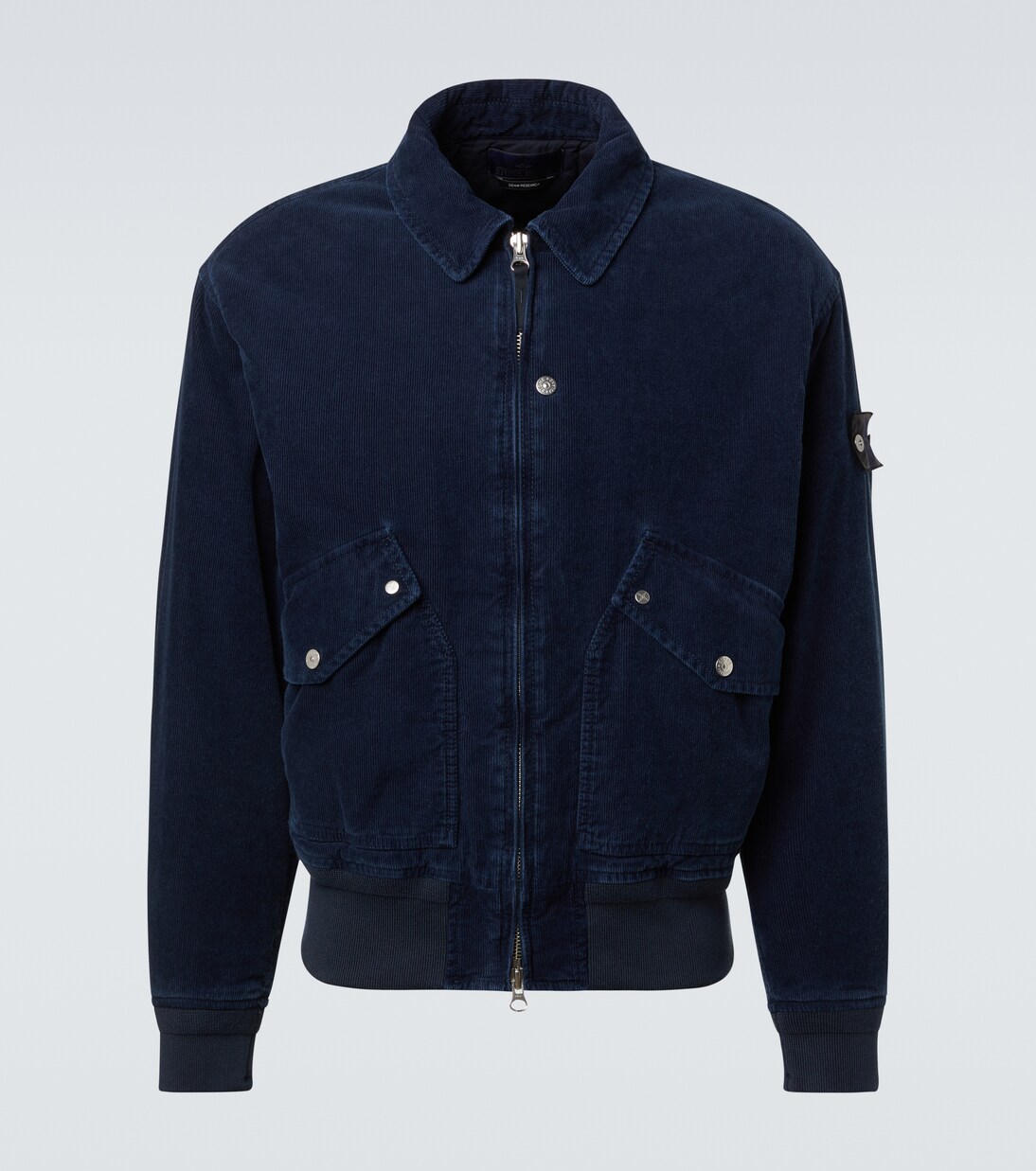 Compass cotton-blend corduroy blouson | Stone Island