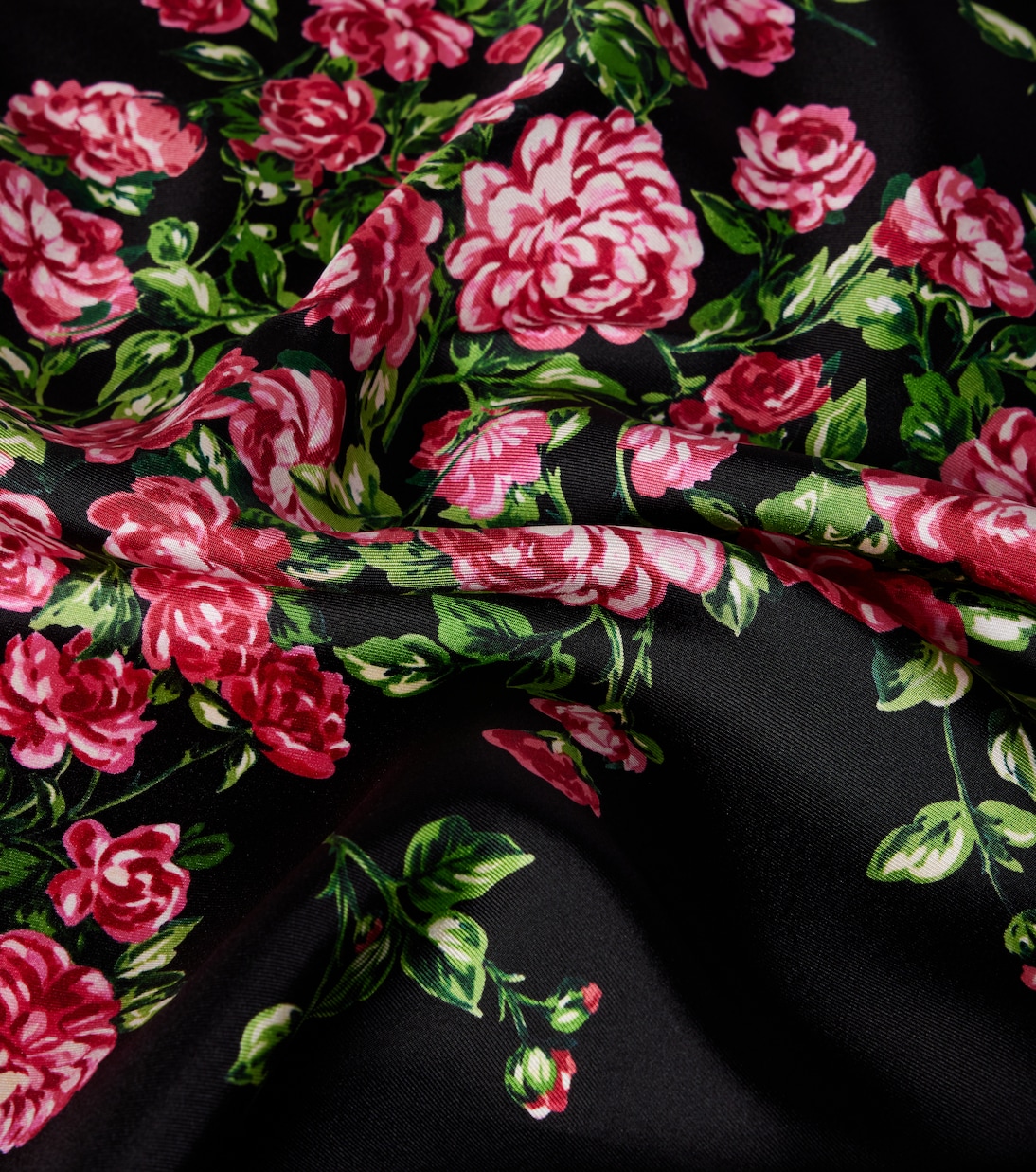 Pañuelo de seda floral | Dolce&Gabbana