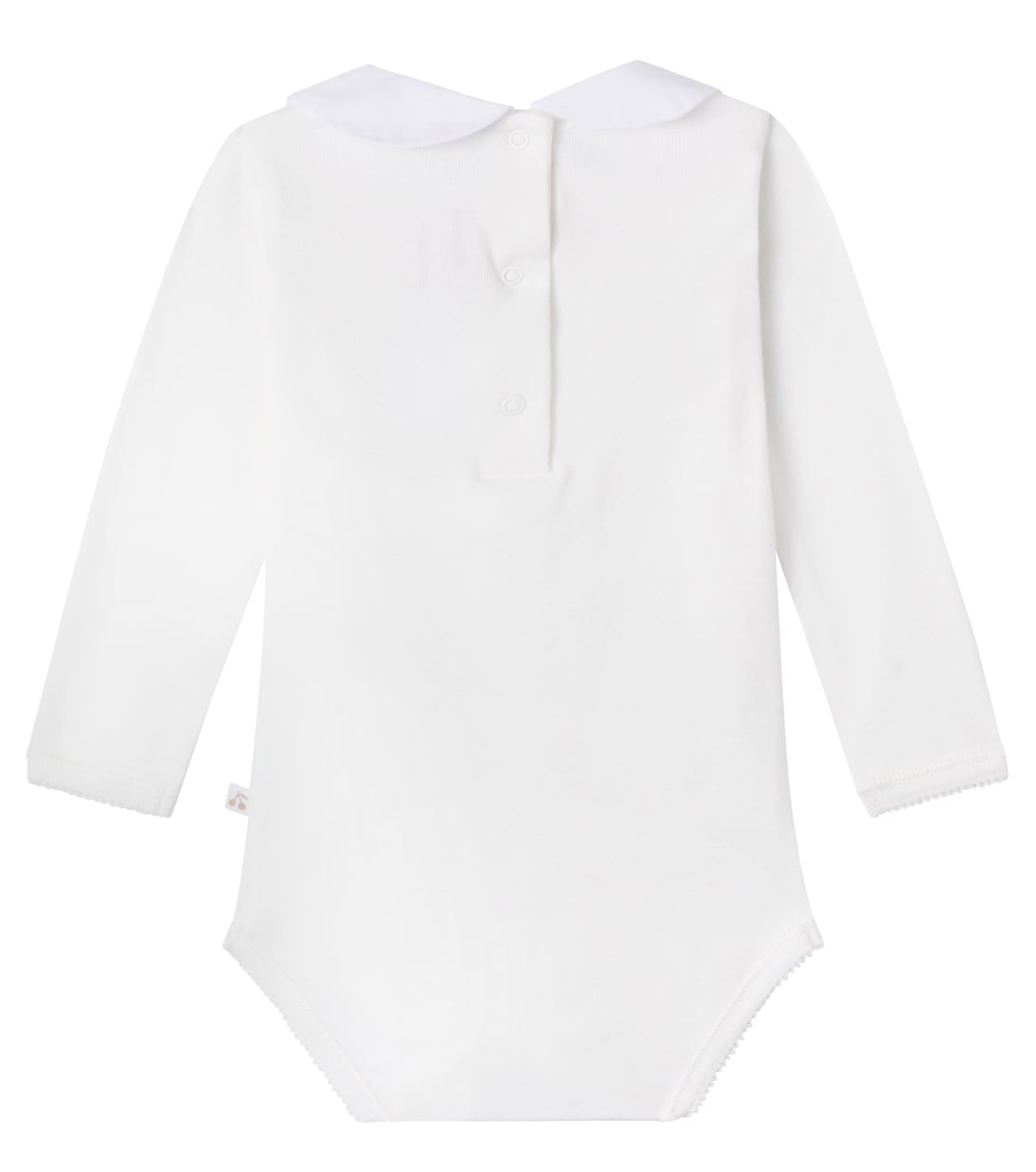 Baby Cygne embroidered cotton bodysuit | Bonpoint