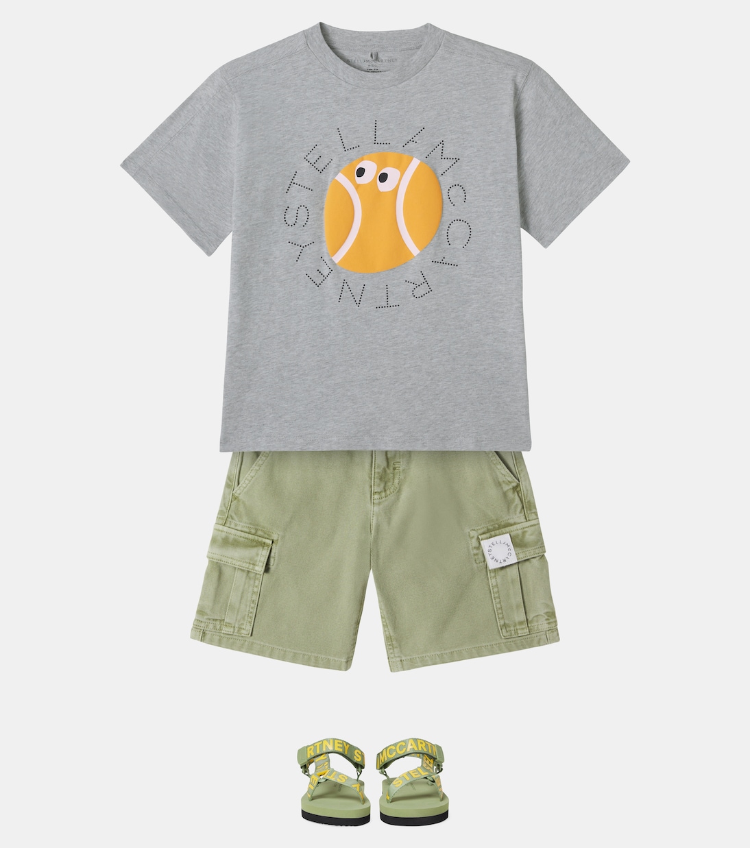Canvas cargo shorts | Stella McCartney Kids