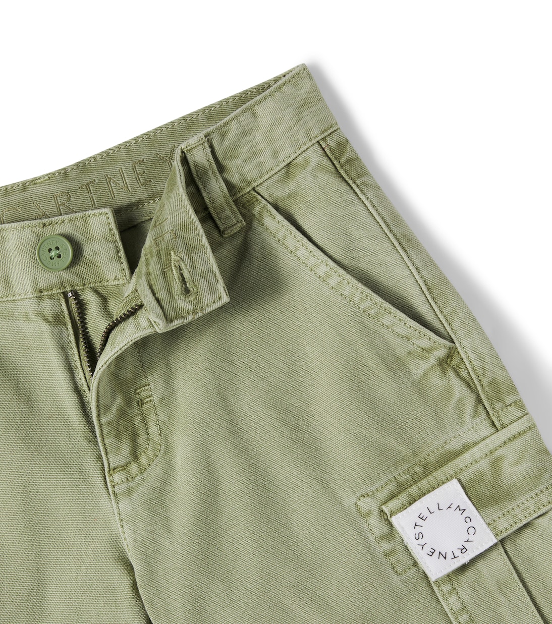 Canvas cargo shorts | Stella McCartney Kids