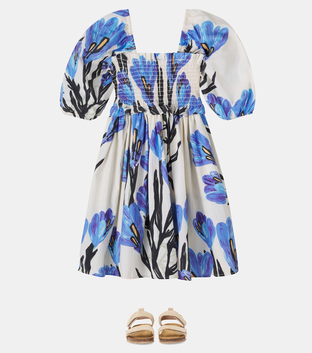 Robe Chipie en coton à fleurs | Molo