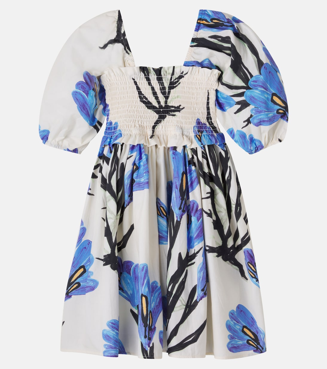 Chipie floral shirred cotton dress | Molo