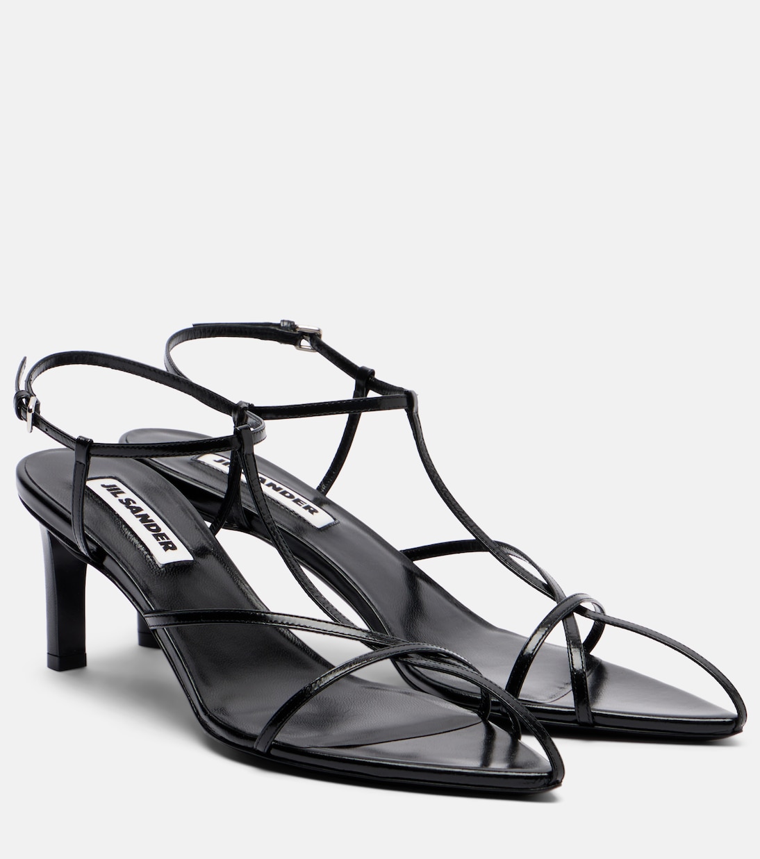 Cage leather sandals | Jil Sander