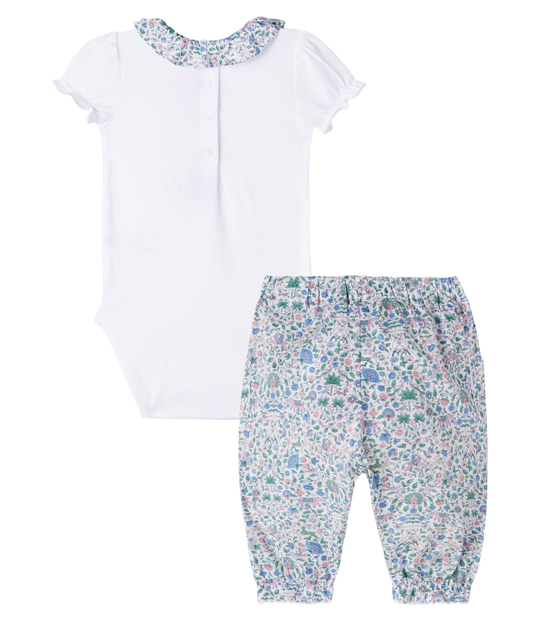 Baby cotton-blend bodysuit and pants set | Tartine et Chocolat