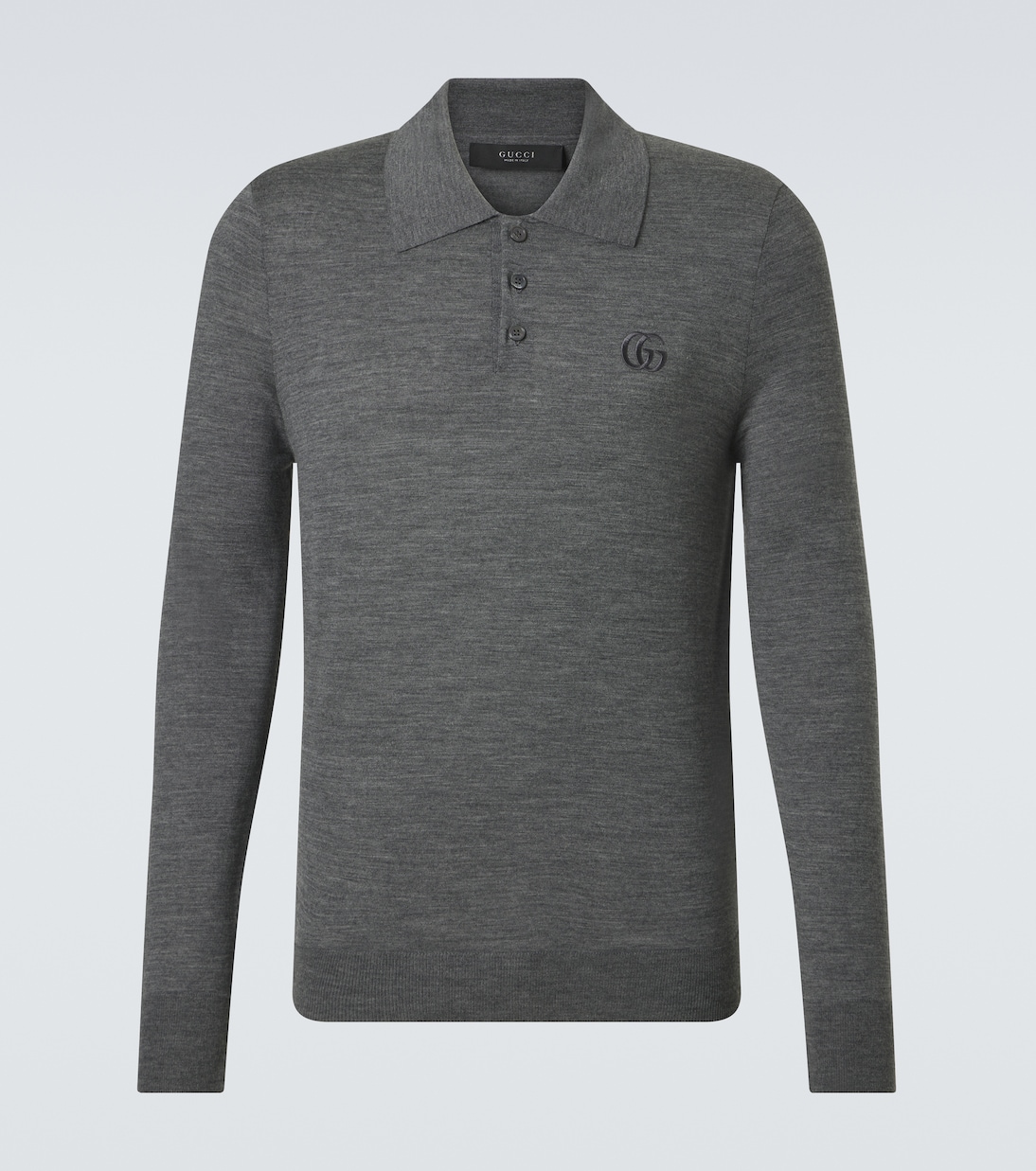 Double G wool polo sweater | Gucci