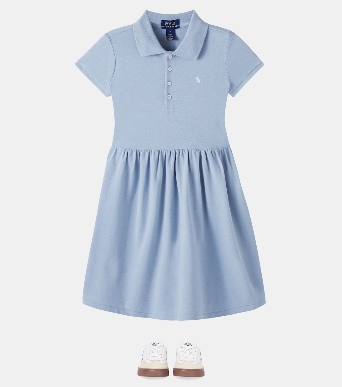 Kleid aus Baumwoll-Piqué | Polo Ralph Lauren Kids
