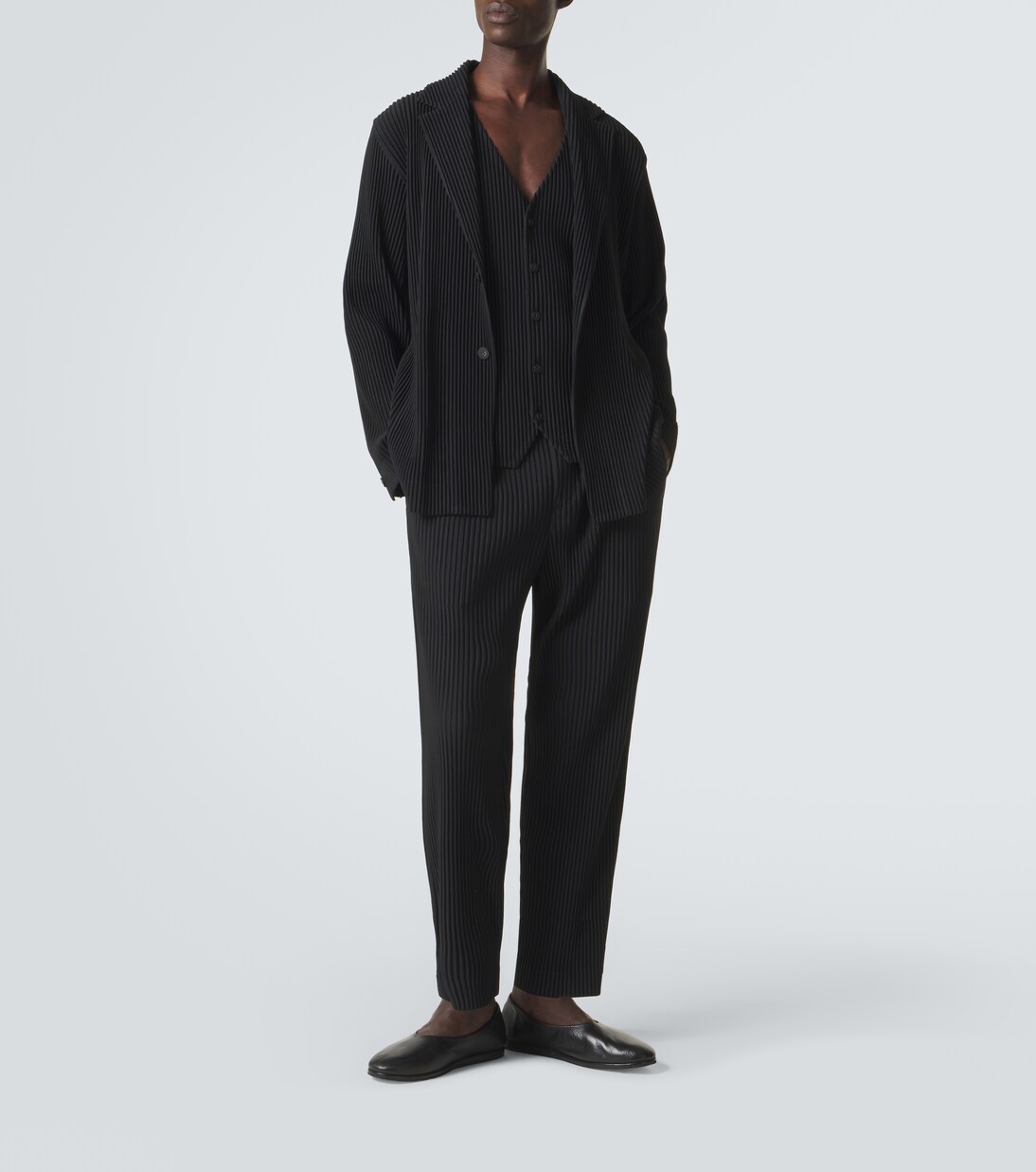 Basics pleated vest | Homme Plissé Issey Miyake