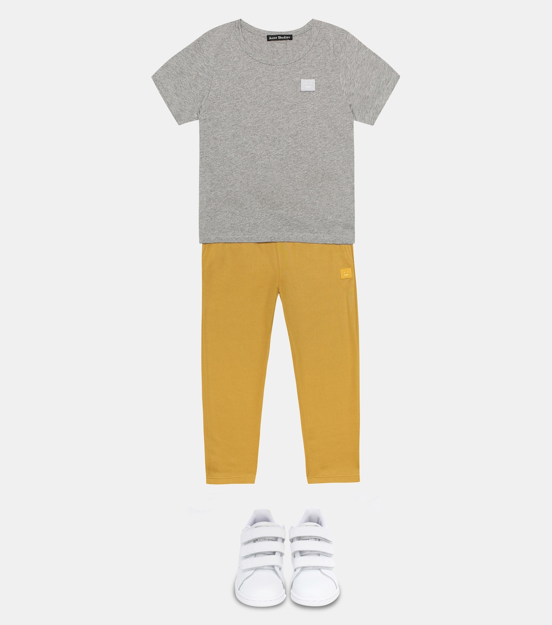 T-Shirt Mini Nash Face aus Baumwolle | Acne Studios Kids