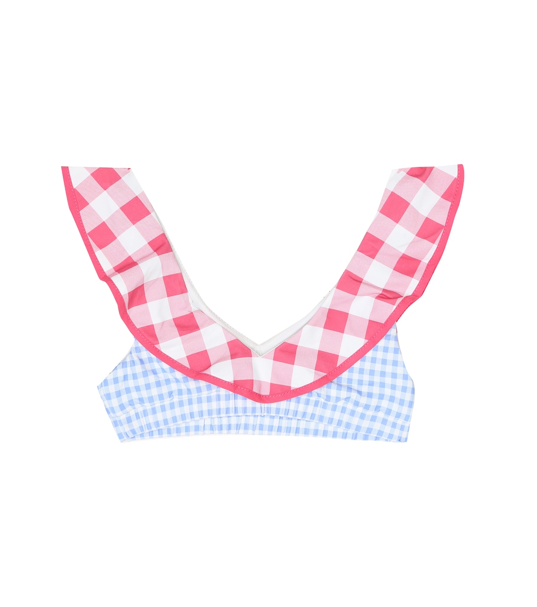 Top de bikini Piana de cuadros vichy | Marysia Bumby