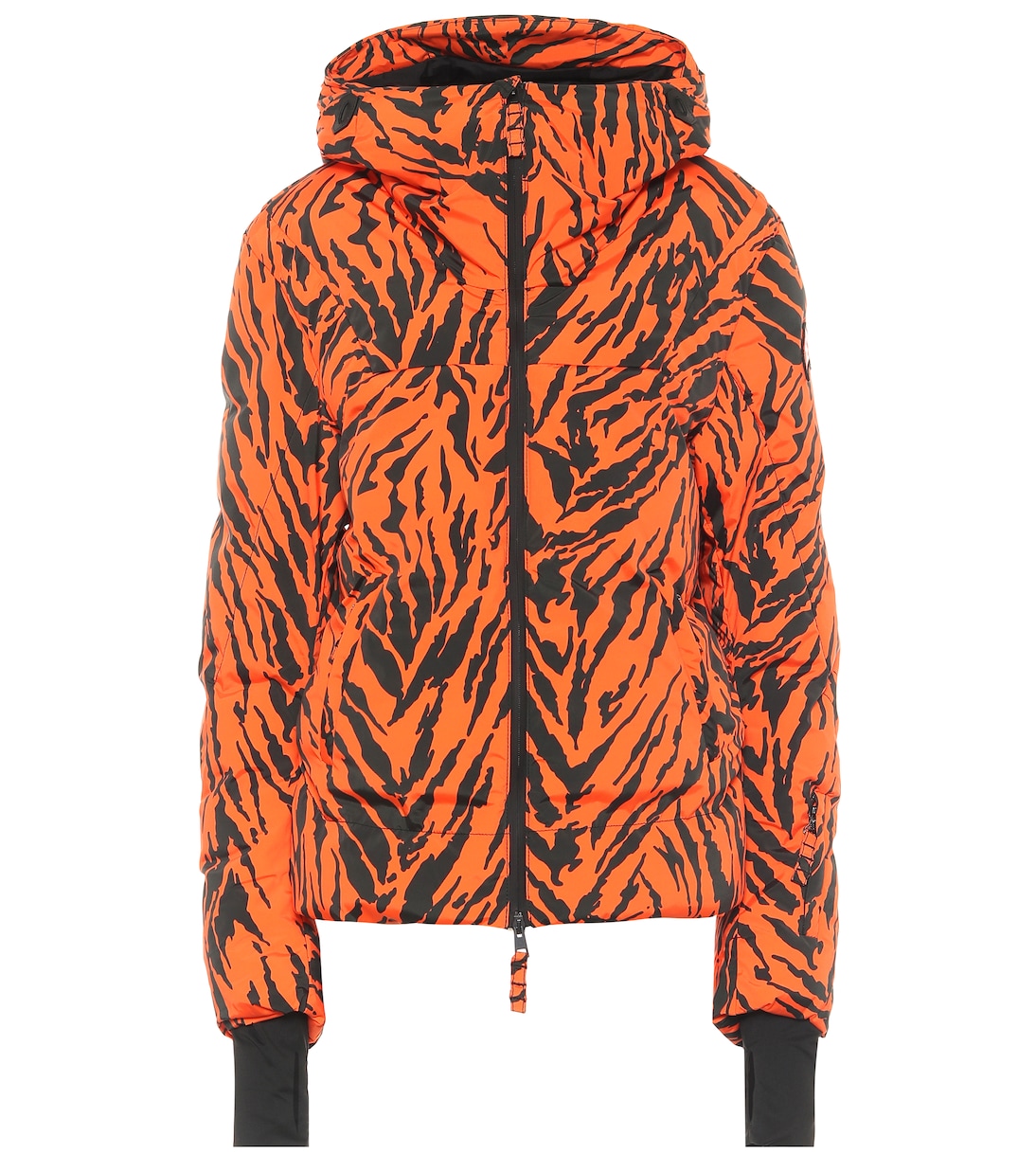 Julia tiger-print puffer ski jacket | Jet Set