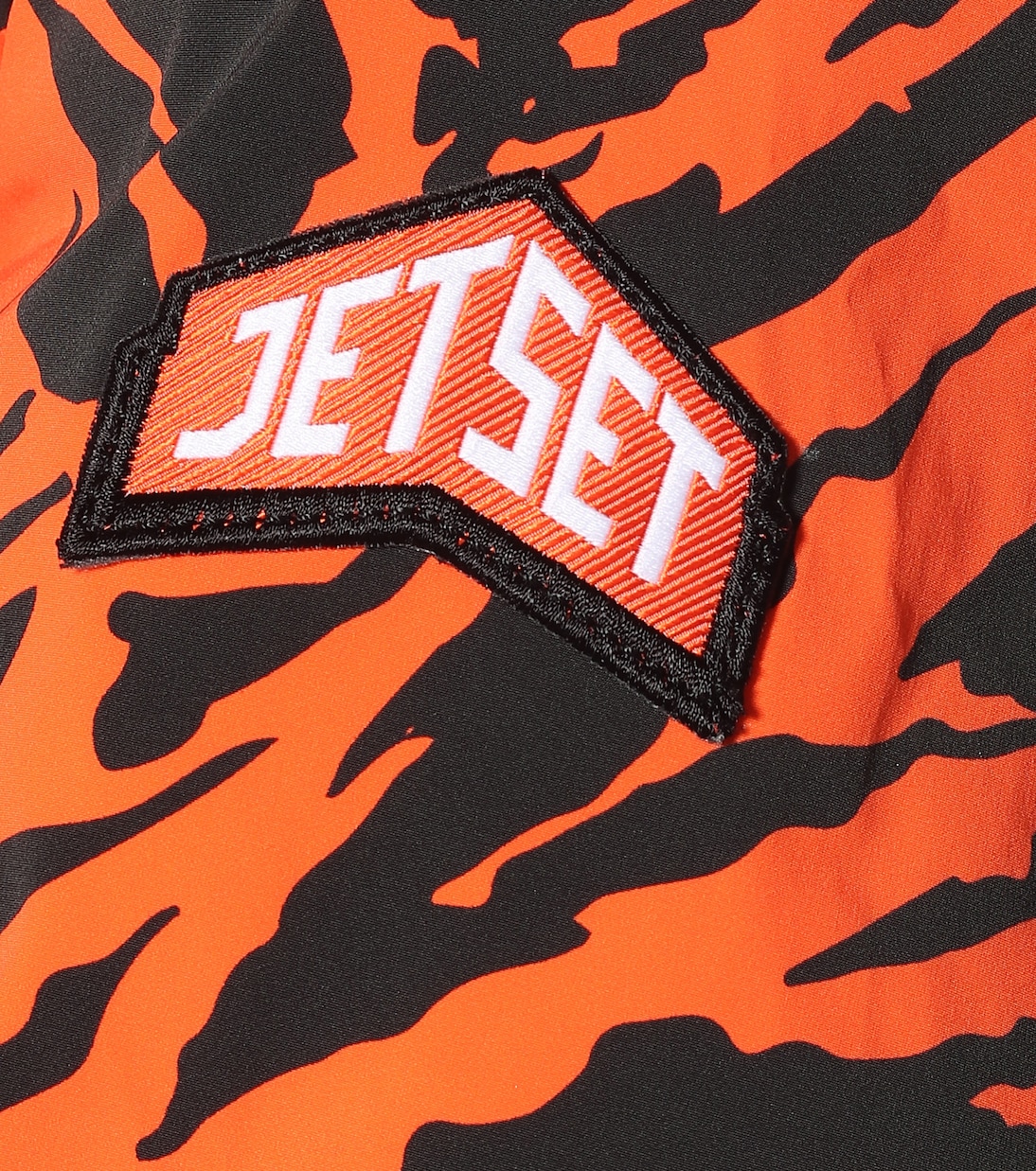 Julia tiger-print puffer ski jacket | Jet Set