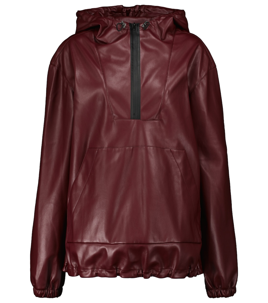 Jacke Parker aus Lederimitat | Deveaux New York