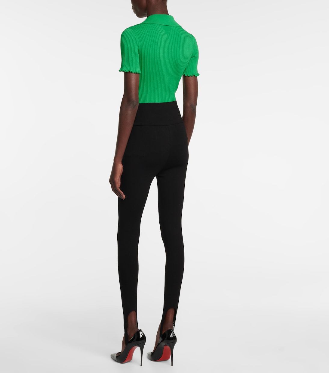 High-rise stirrup leggings | Zeynep Arçay
