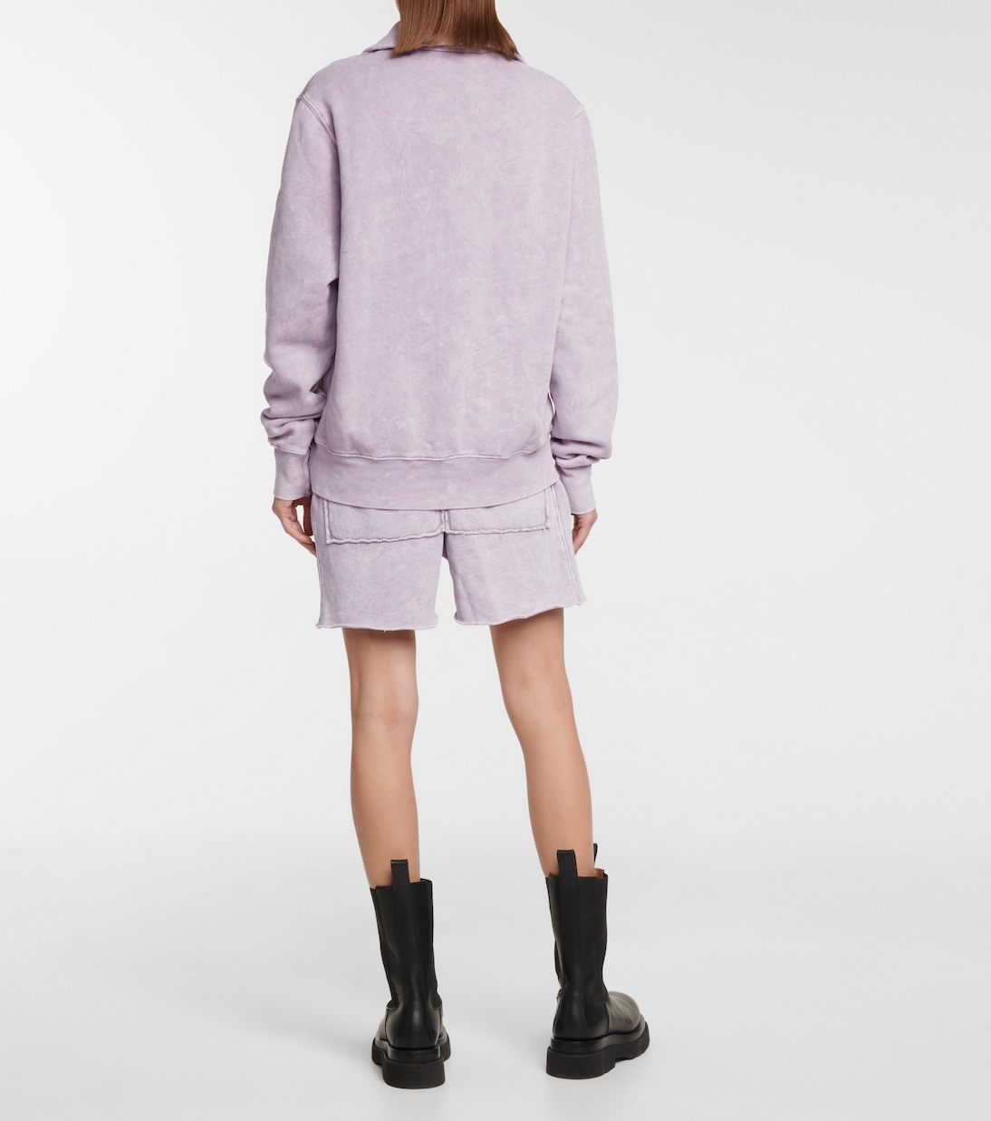 Sweatshirt Yacht aus Baumwoll-Fleece | Les Tien