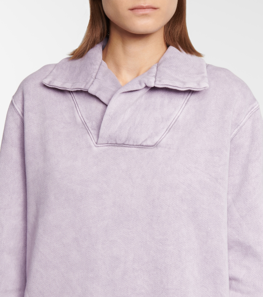 Sweatshirt Yacht aus Baumwoll-Fleece | Les Tien