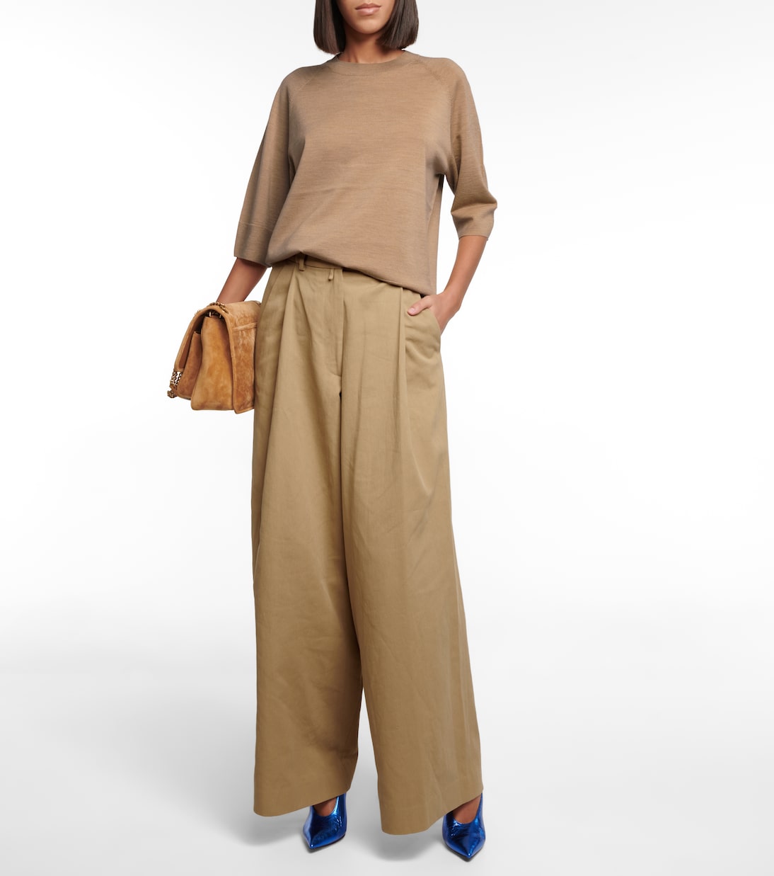Pantalon ample en coton | Dries Van Noten