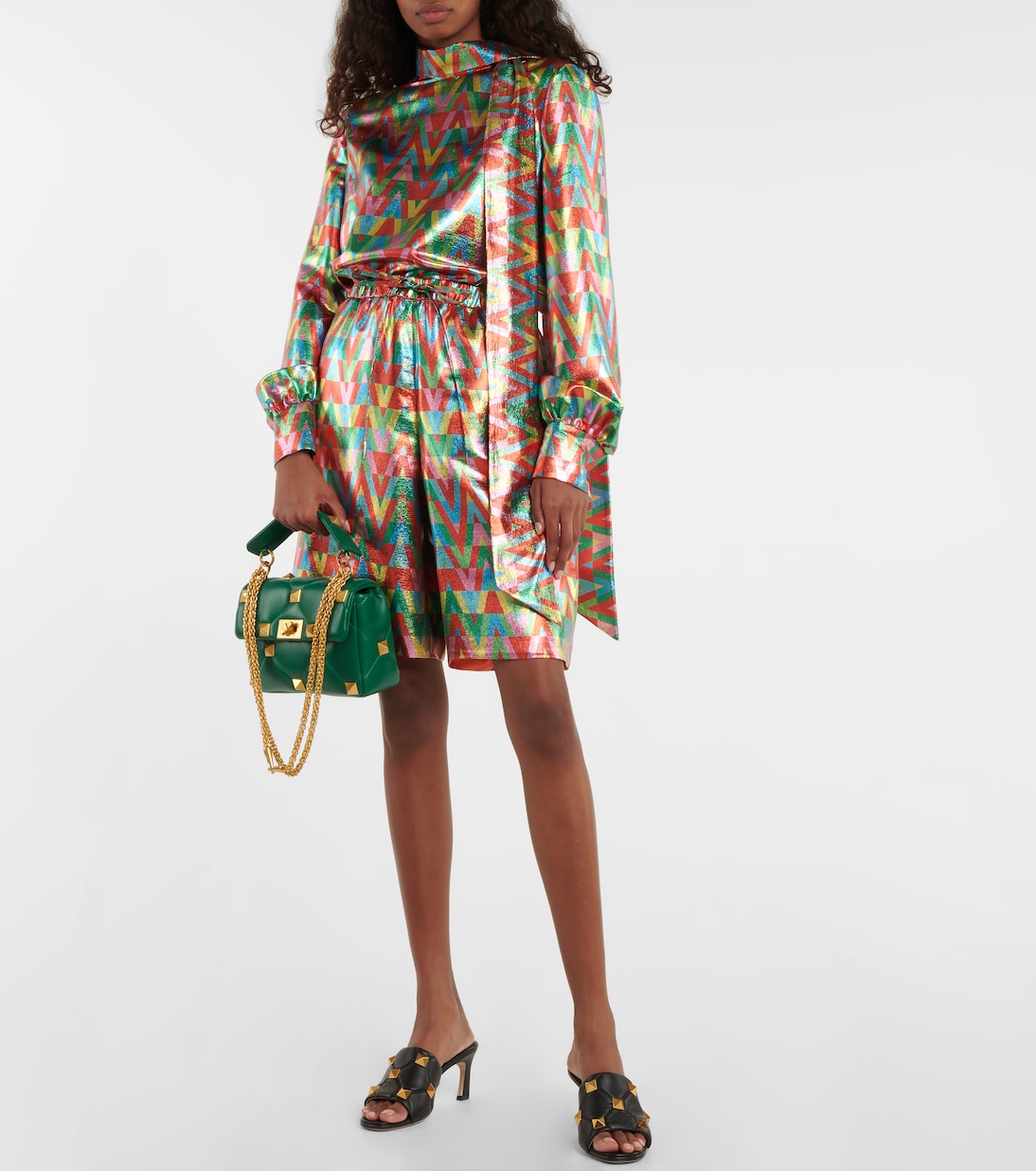 Shorts in jacquard | Valentino
