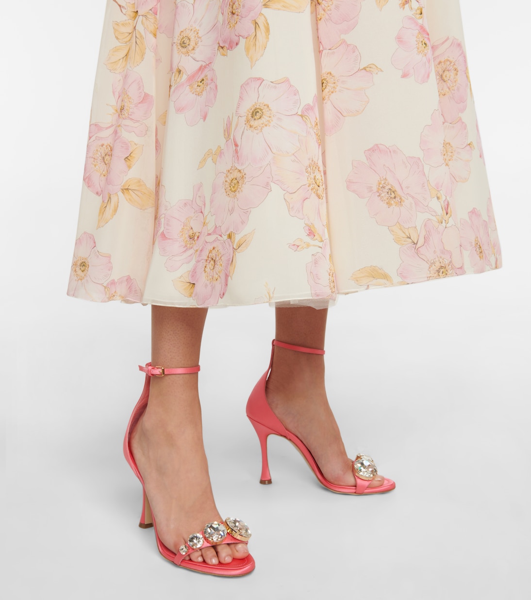 Diamond Clash embellished sandals | Giambattista Valli