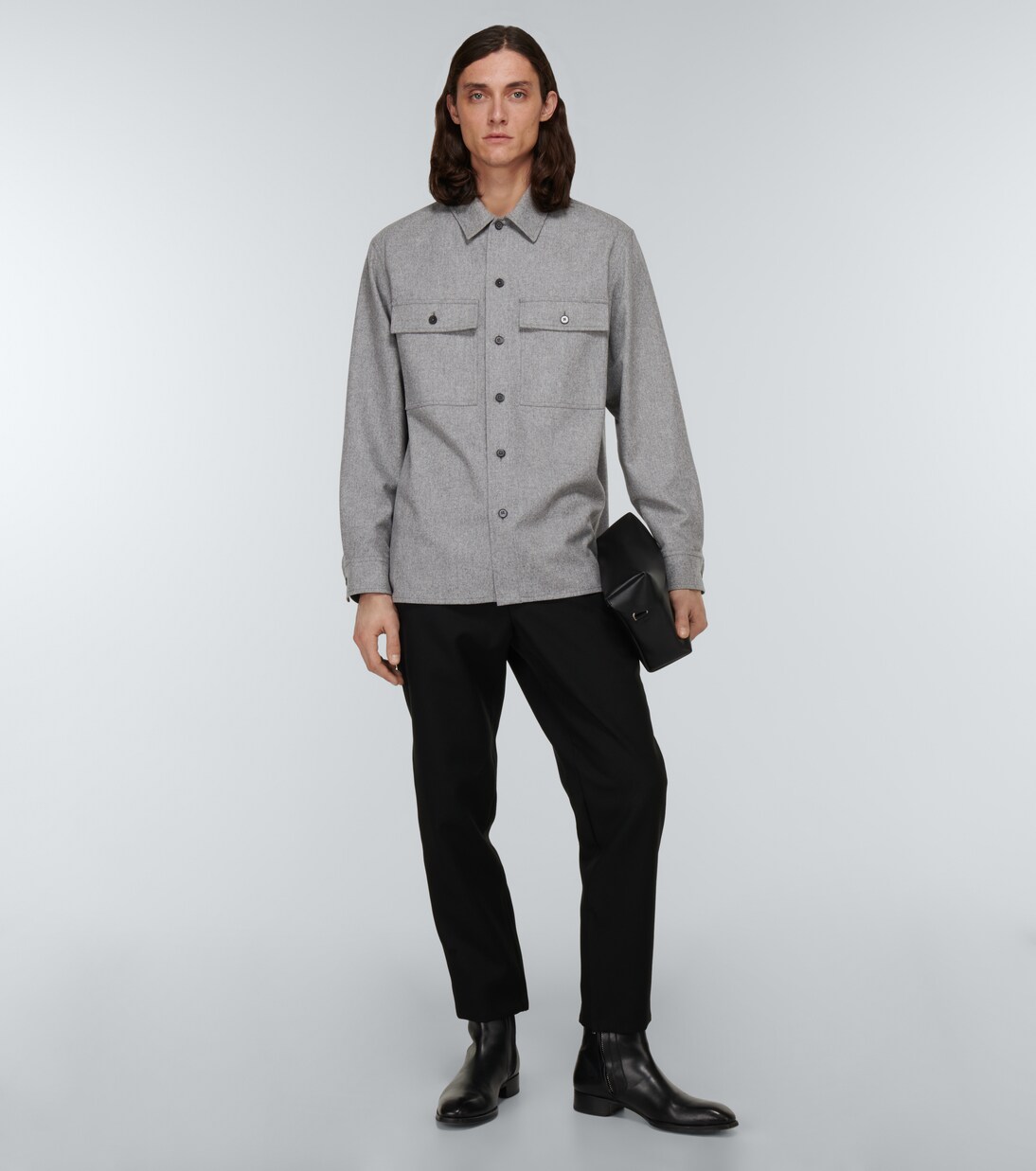 Sobrecamisa de lana | Jil Sander