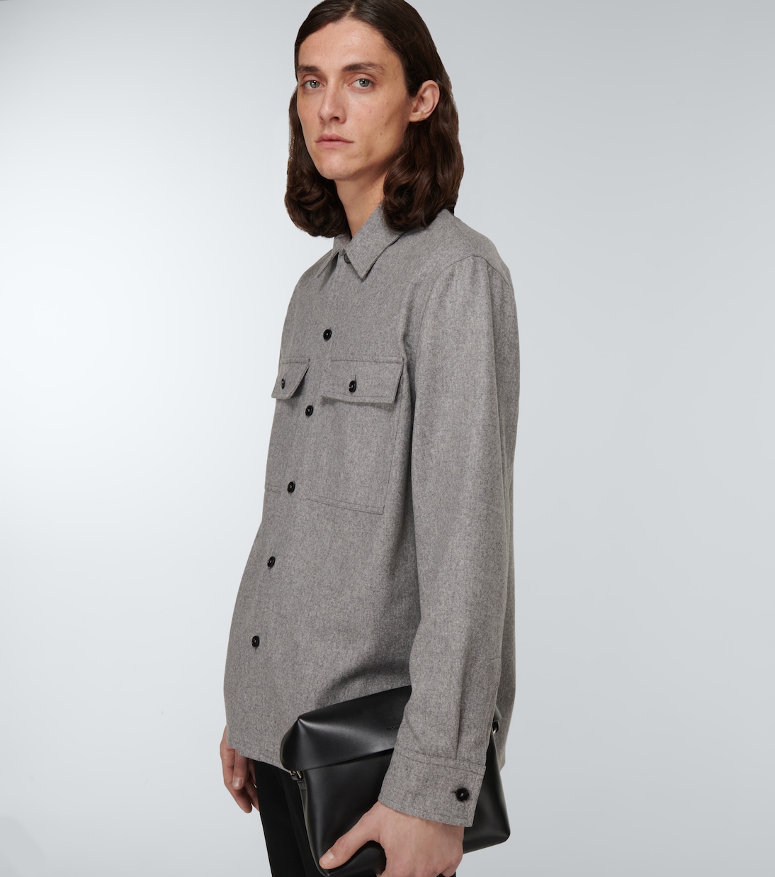 Sobrecamisa de lana | Jil Sander