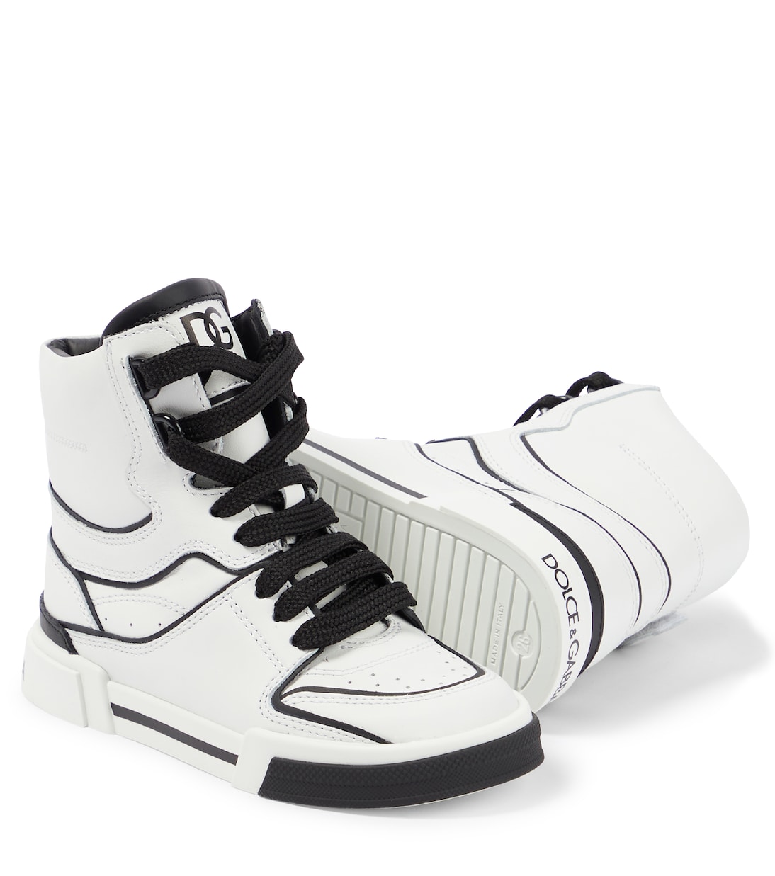 Sneakers in pelle | Dolce&Gabbana Kids