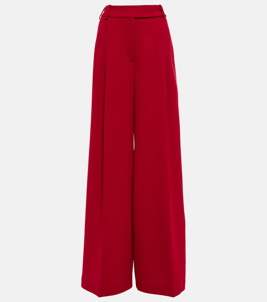 Pantalon à taille haute en laine | Alexandre Vauthier