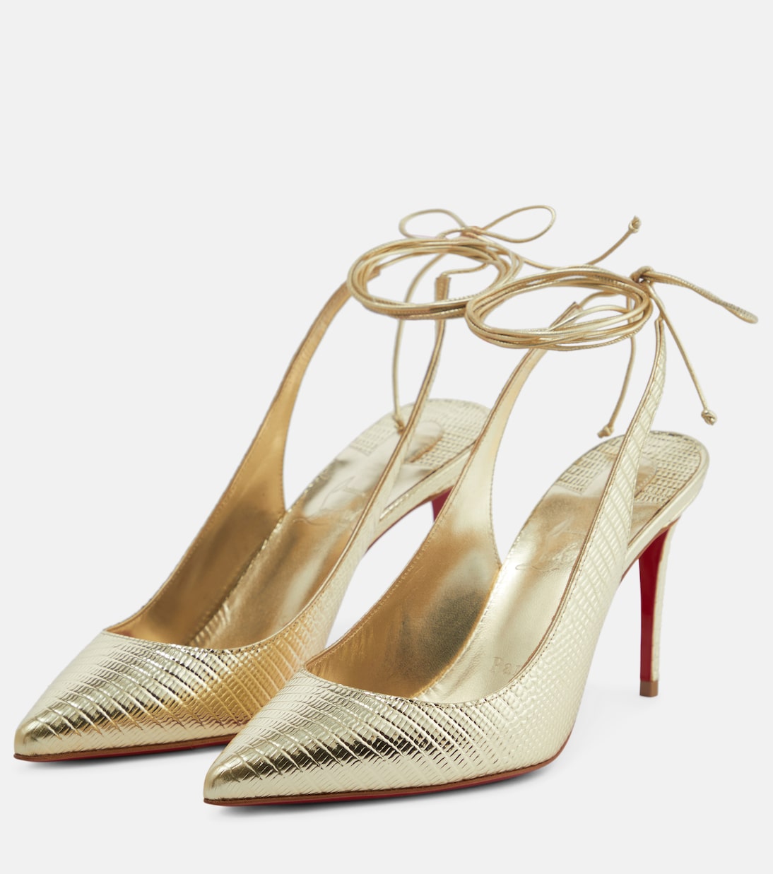 Pumps Lace UP Kate in pelle | Christian Louboutin