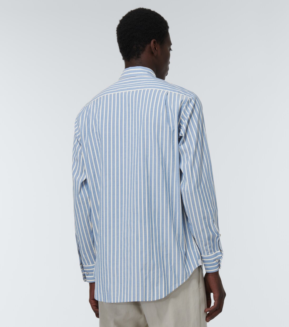 Camicia André in cotone a righe | Loro Piana