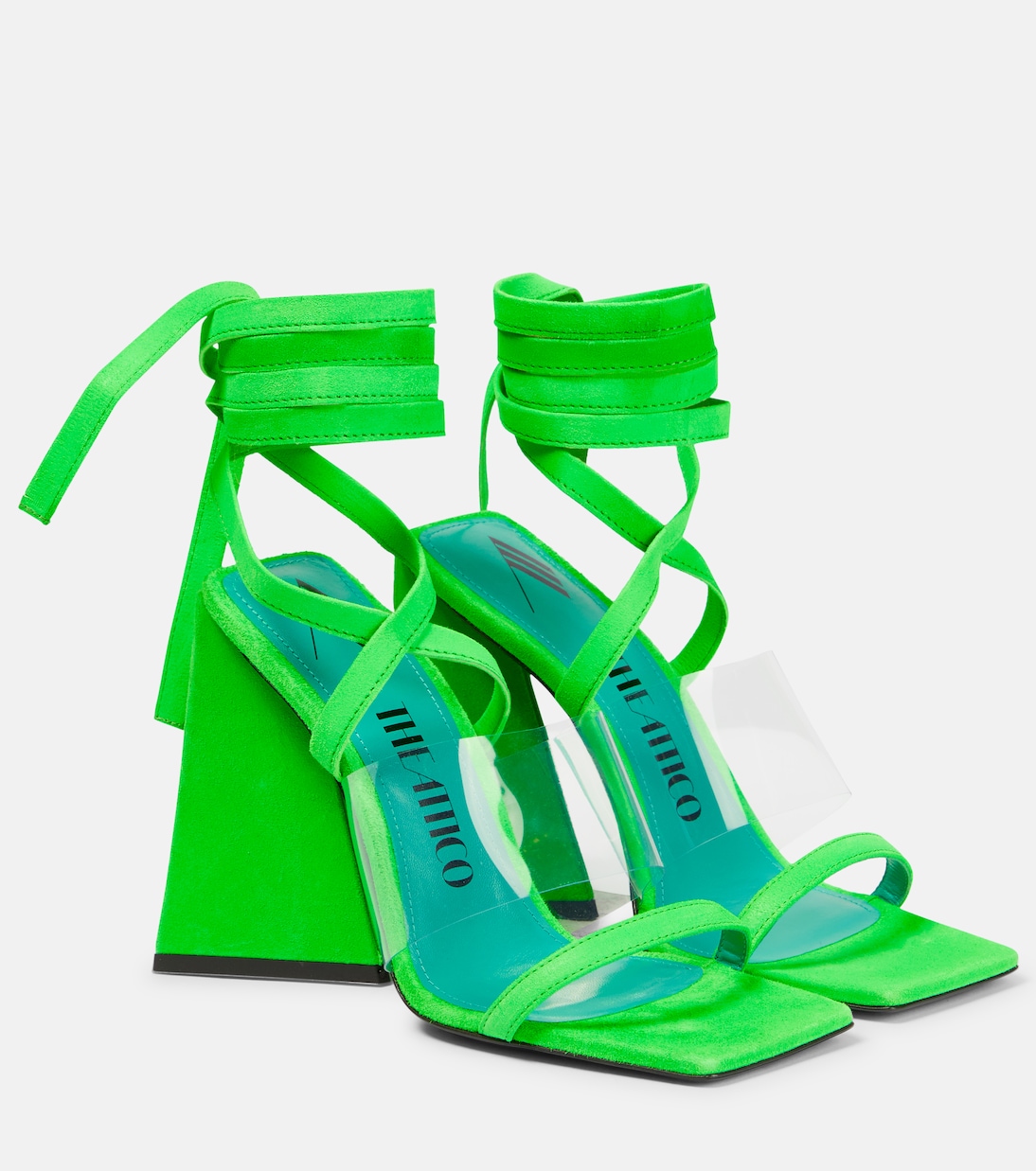 Sandali Isa in suede e PVC | The Attico