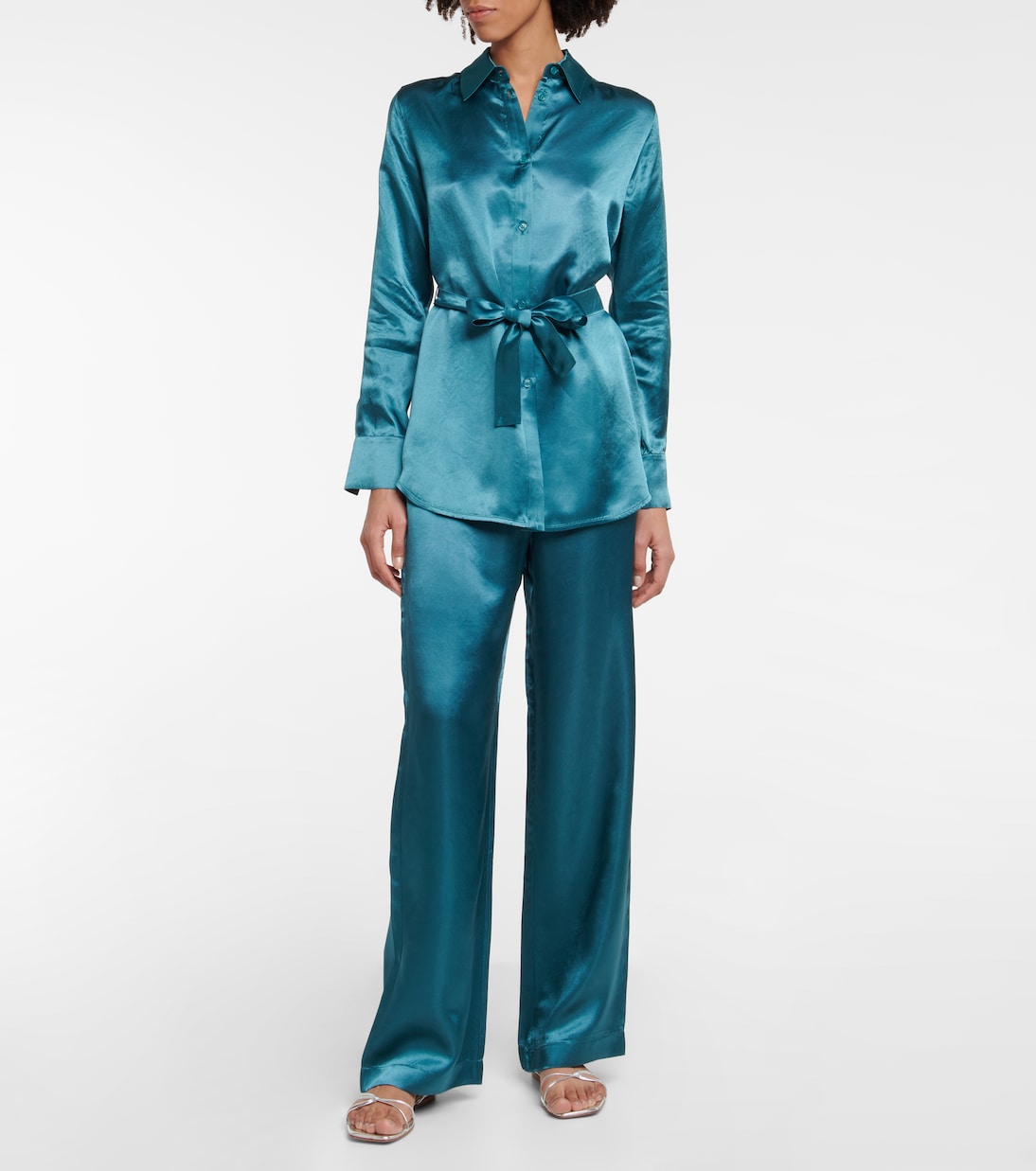 Pantalones anchos Fischio de tiro alto | Max Mara