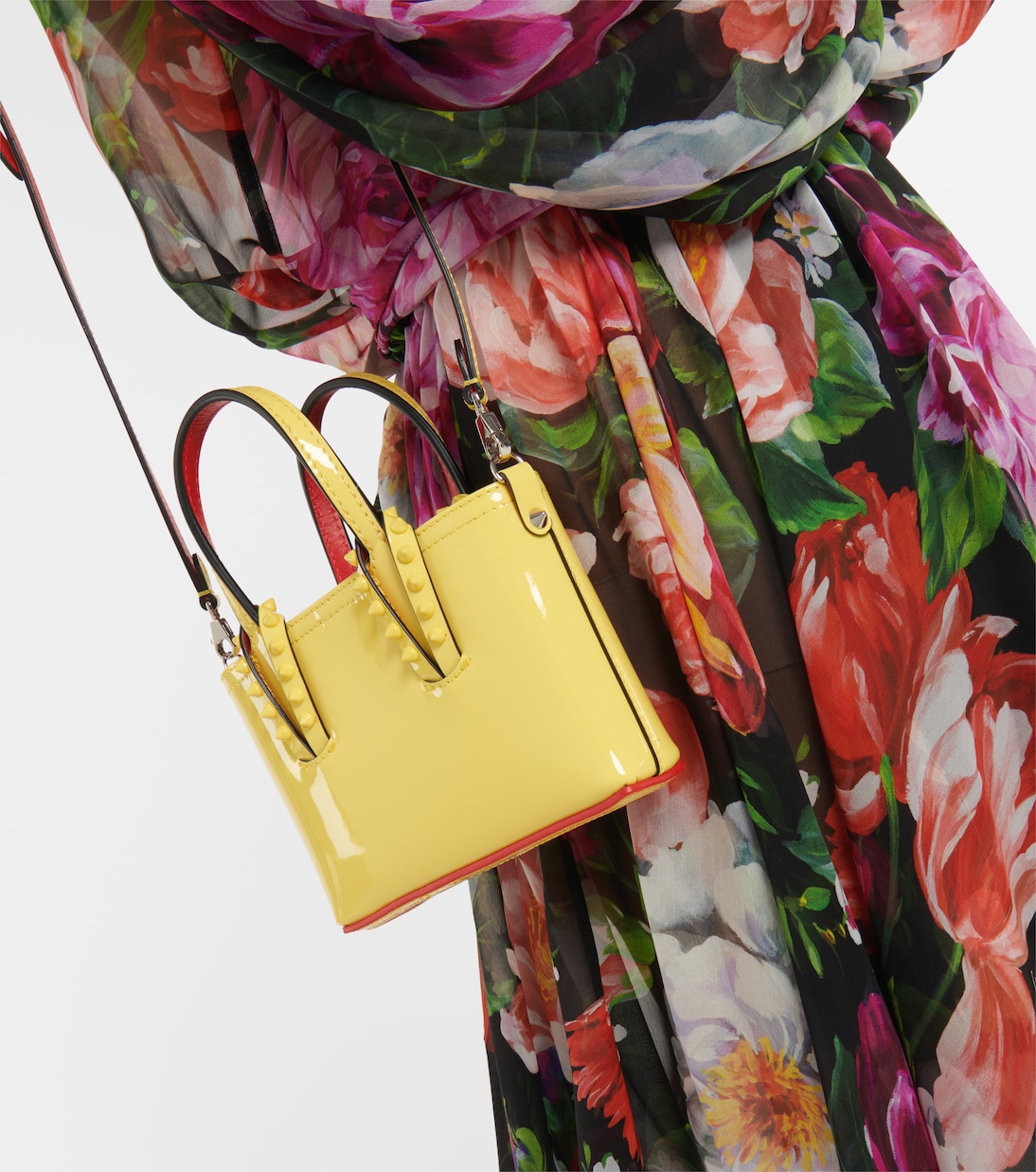 Tote Cabata de charol | Christian Louboutin