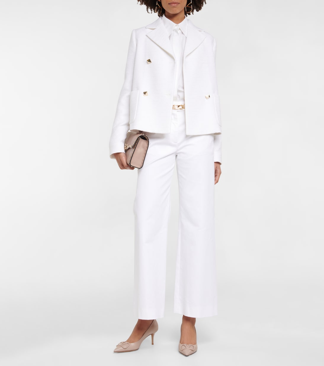 VLogo leather pumps | Valentino Garavani