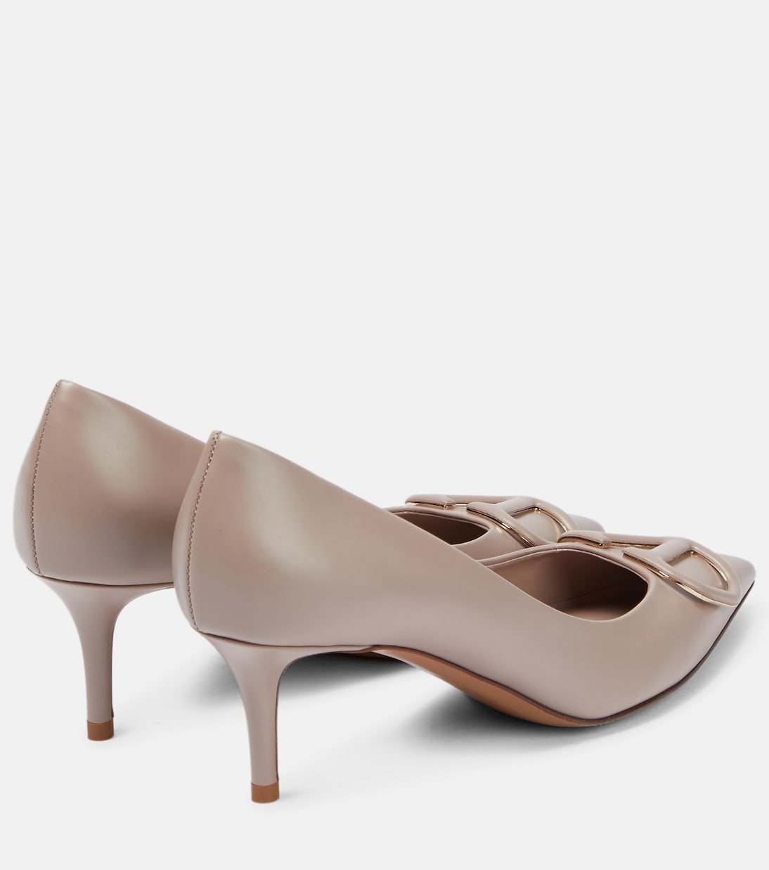 VLogo leather pumps | Valentino Garavani