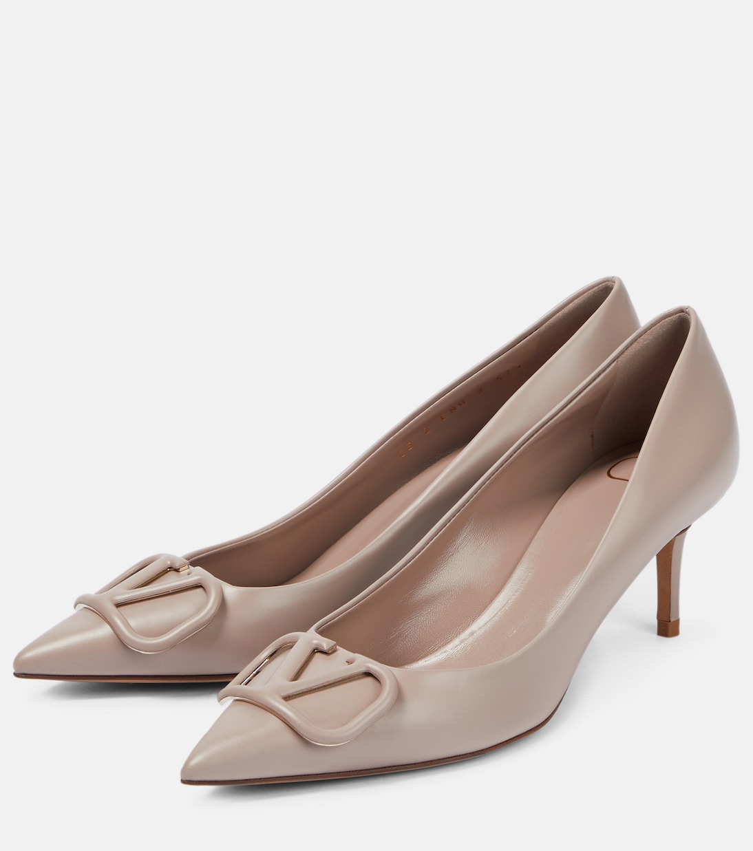 VLogo leather pumps | Valentino Garavani