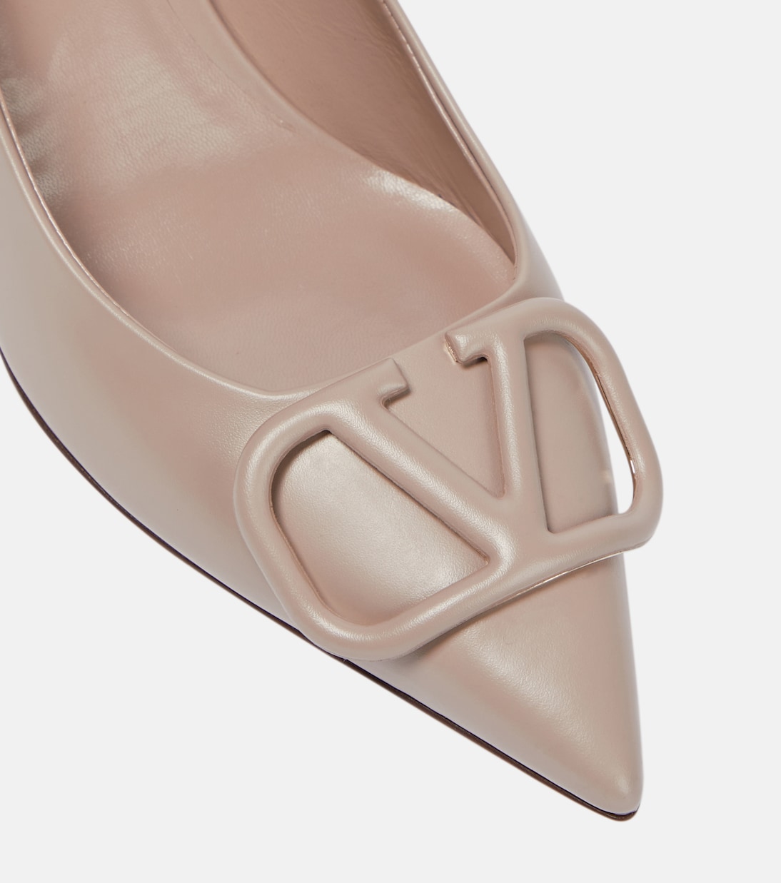 VLogo leather pumps | Valentino Garavani