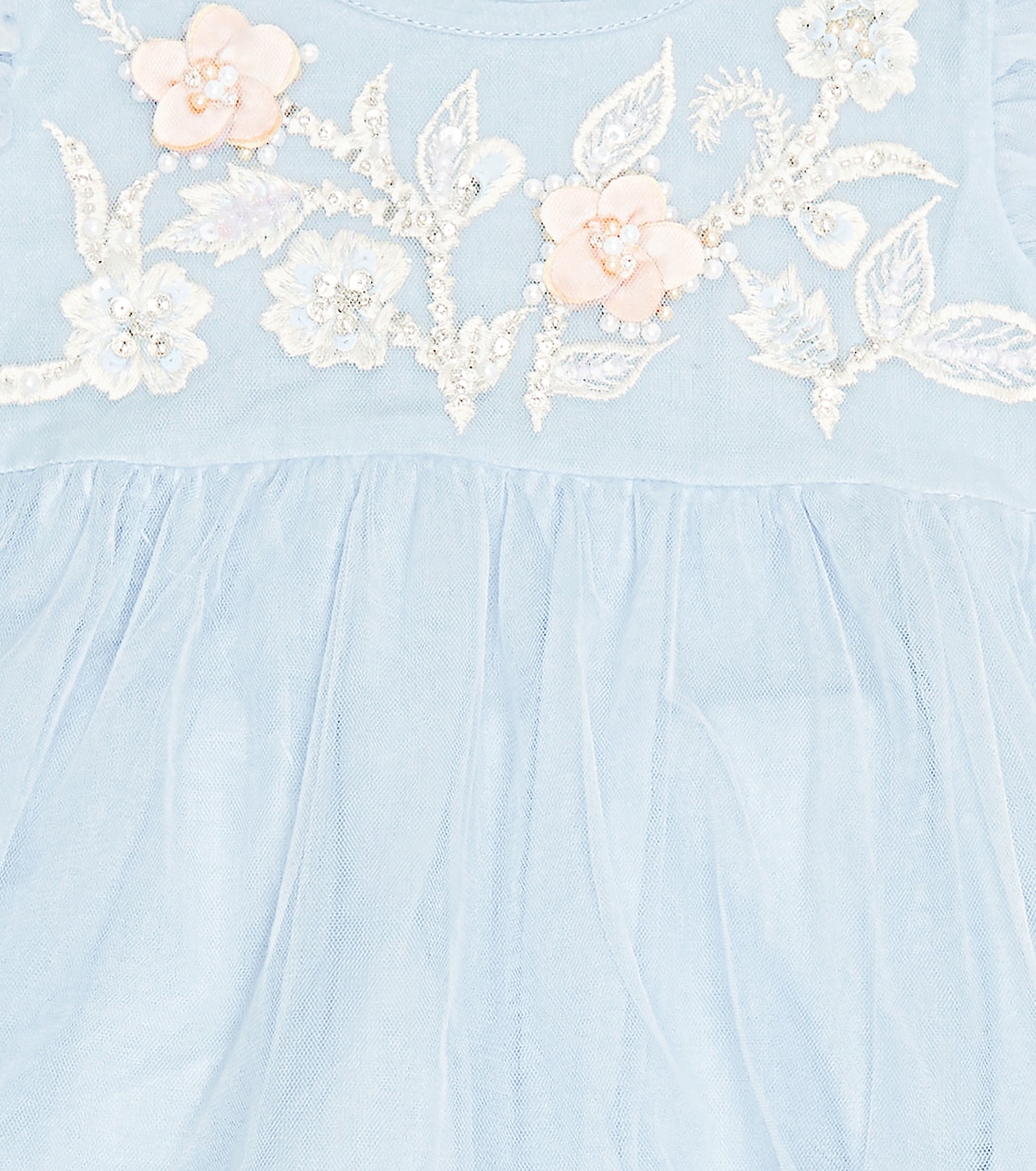 Baby Bebé Blue Orchid tulle dress | Tutu Du Monde