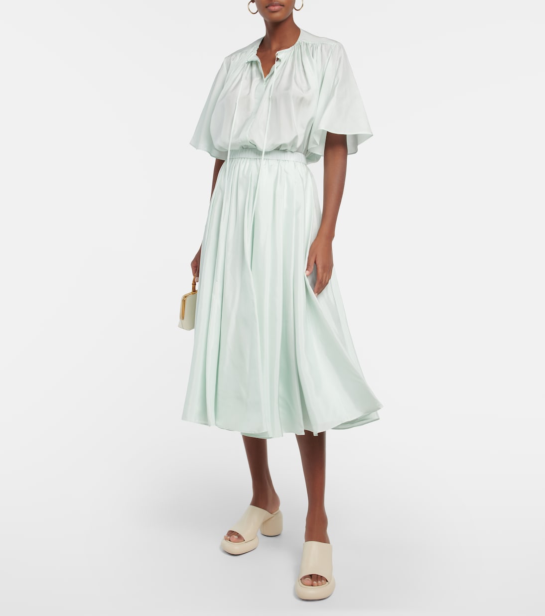 Abito midi Smithfield in seta | Joseph