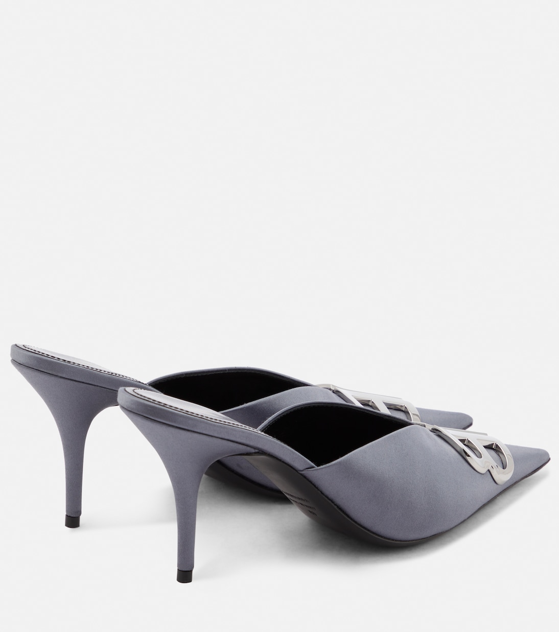 Mules BB en satin | Balenciaga