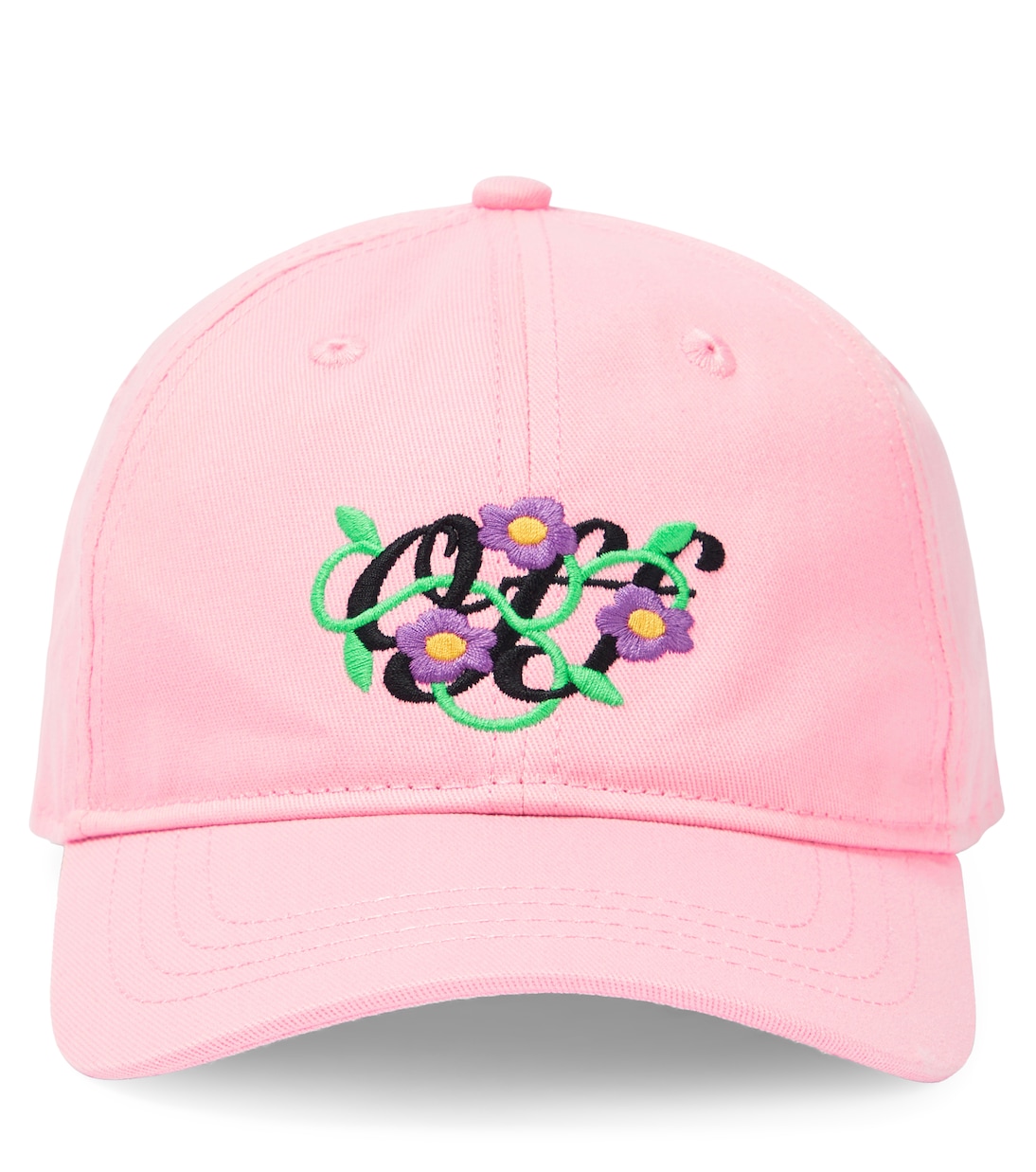 Cappello in cotone con ricamo | Off-White Kids