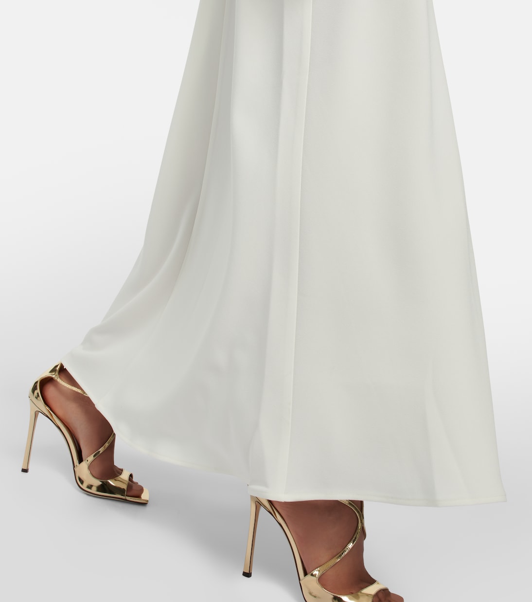 Maxikleid Selene mit Federn | Rixo