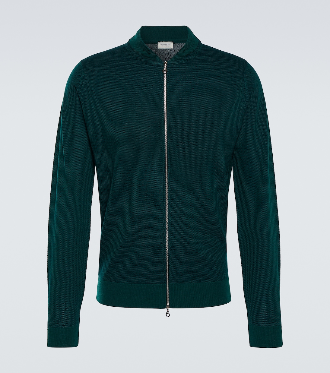 16.Singular zip-up wool jacket | John Smedley