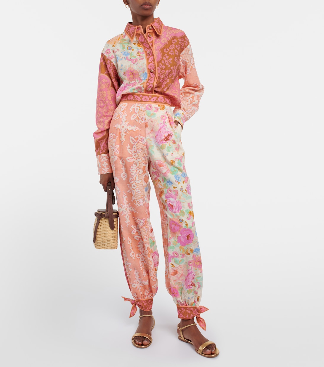 Pantalon de survêtement Raie en coton | Zimmermann