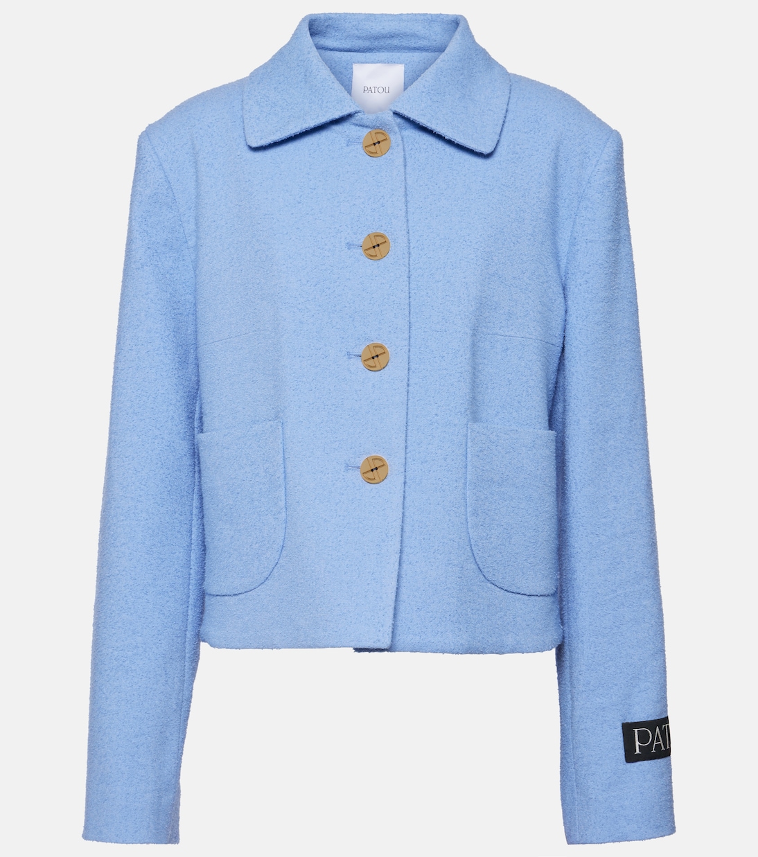 Chaqueta en mezcla de algodón y lino | Patou