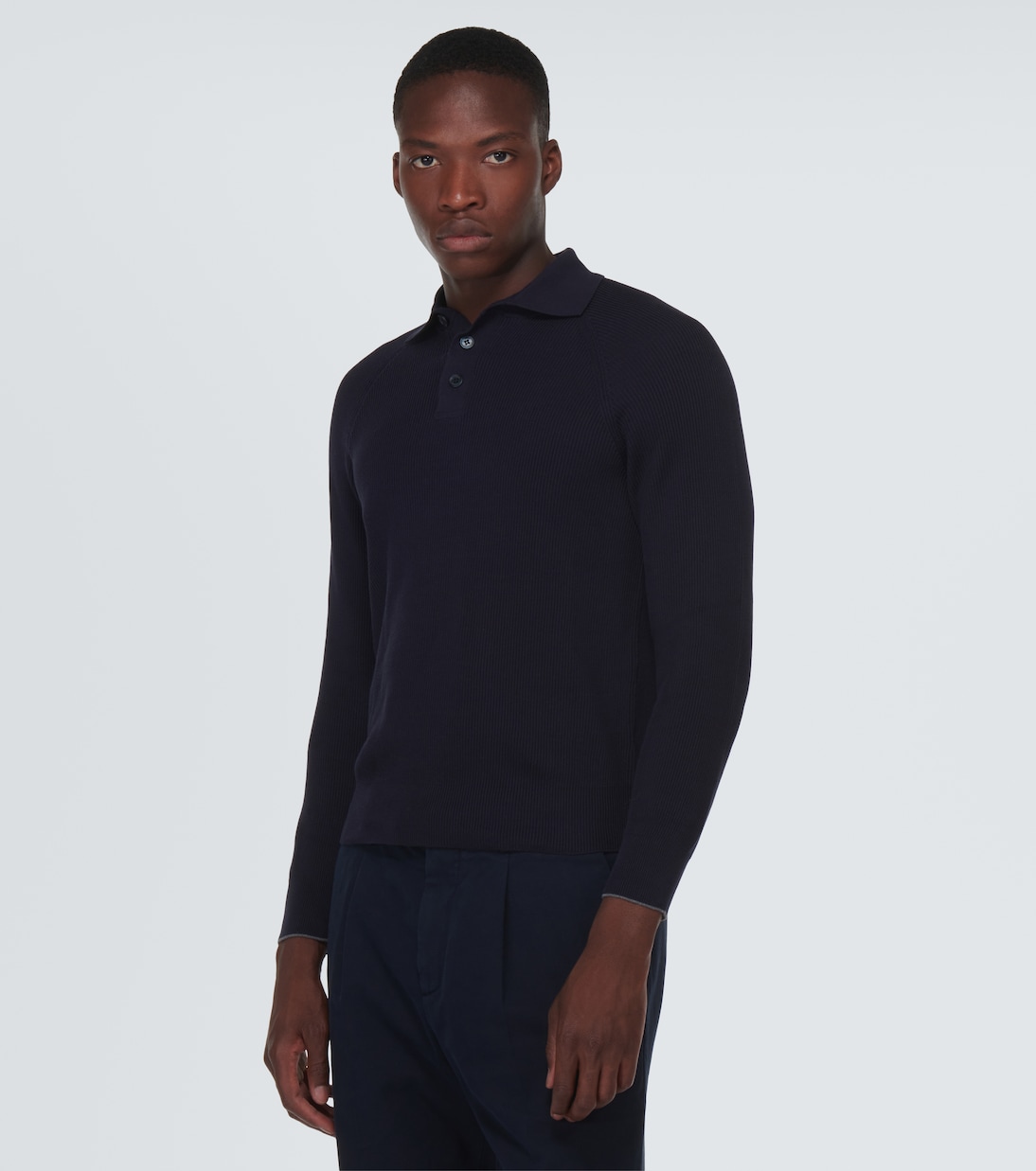 Polopullover aus Baumwolle | Brunello Cucinelli