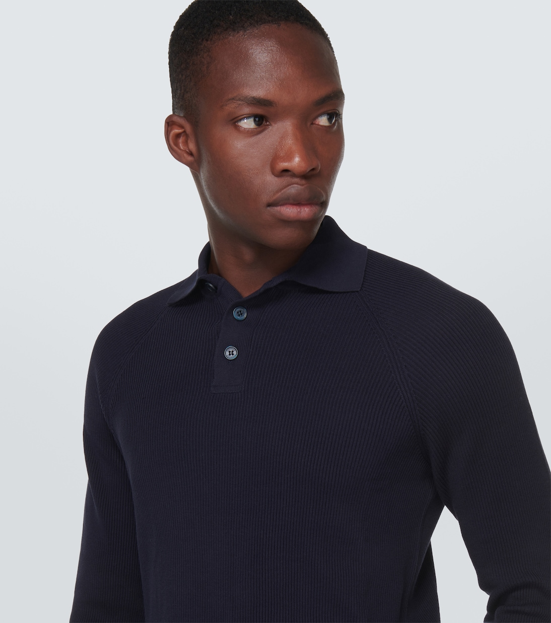 Polopullover aus Baumwolle | Brunello Cucinelli